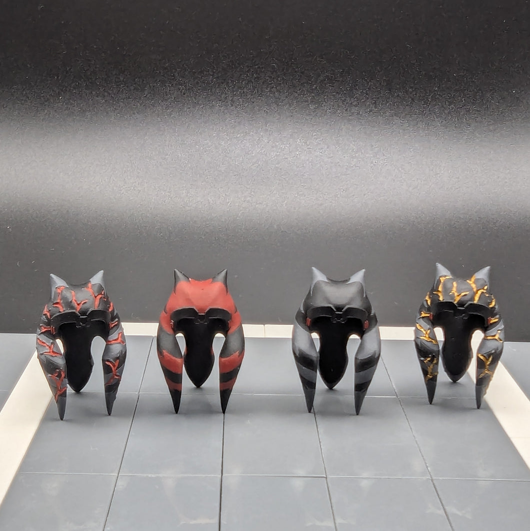1x Head Piece for Sith Ahsoka PAINTED
